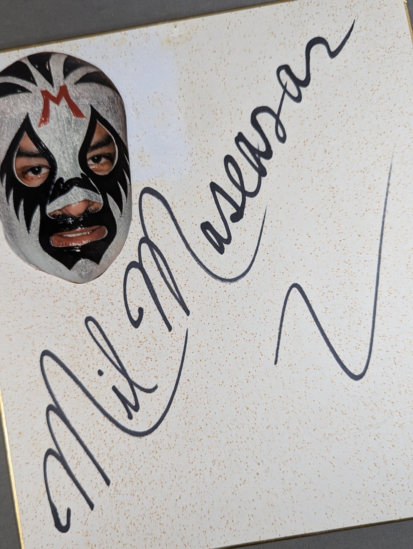 Mil Mascaras (photo attached)