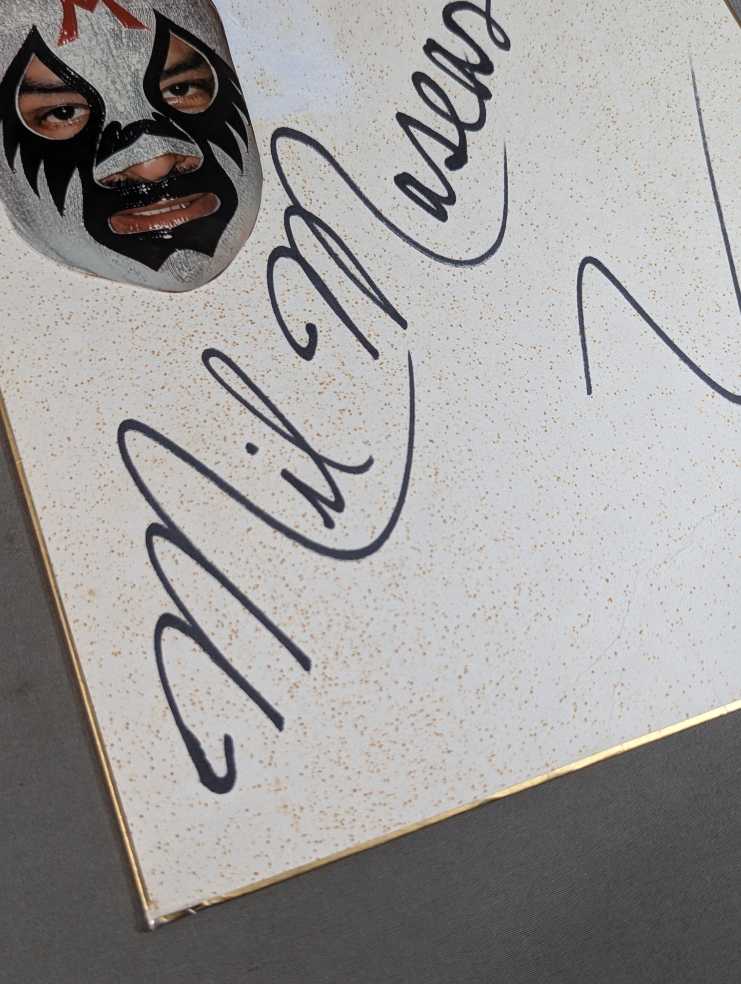Mil Mascaras (photo attached)