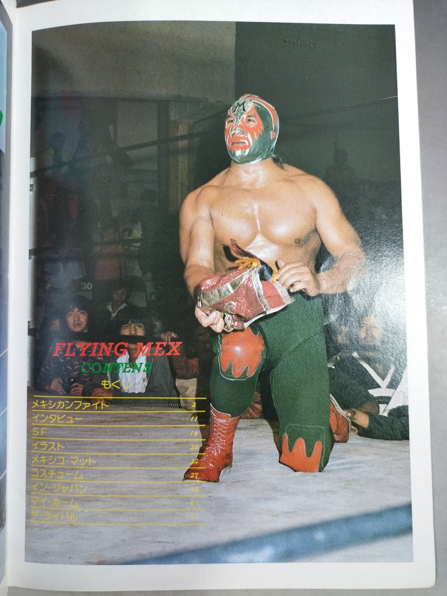 Pro Wrestling Album 2 Mil Mascaras (1st printing)