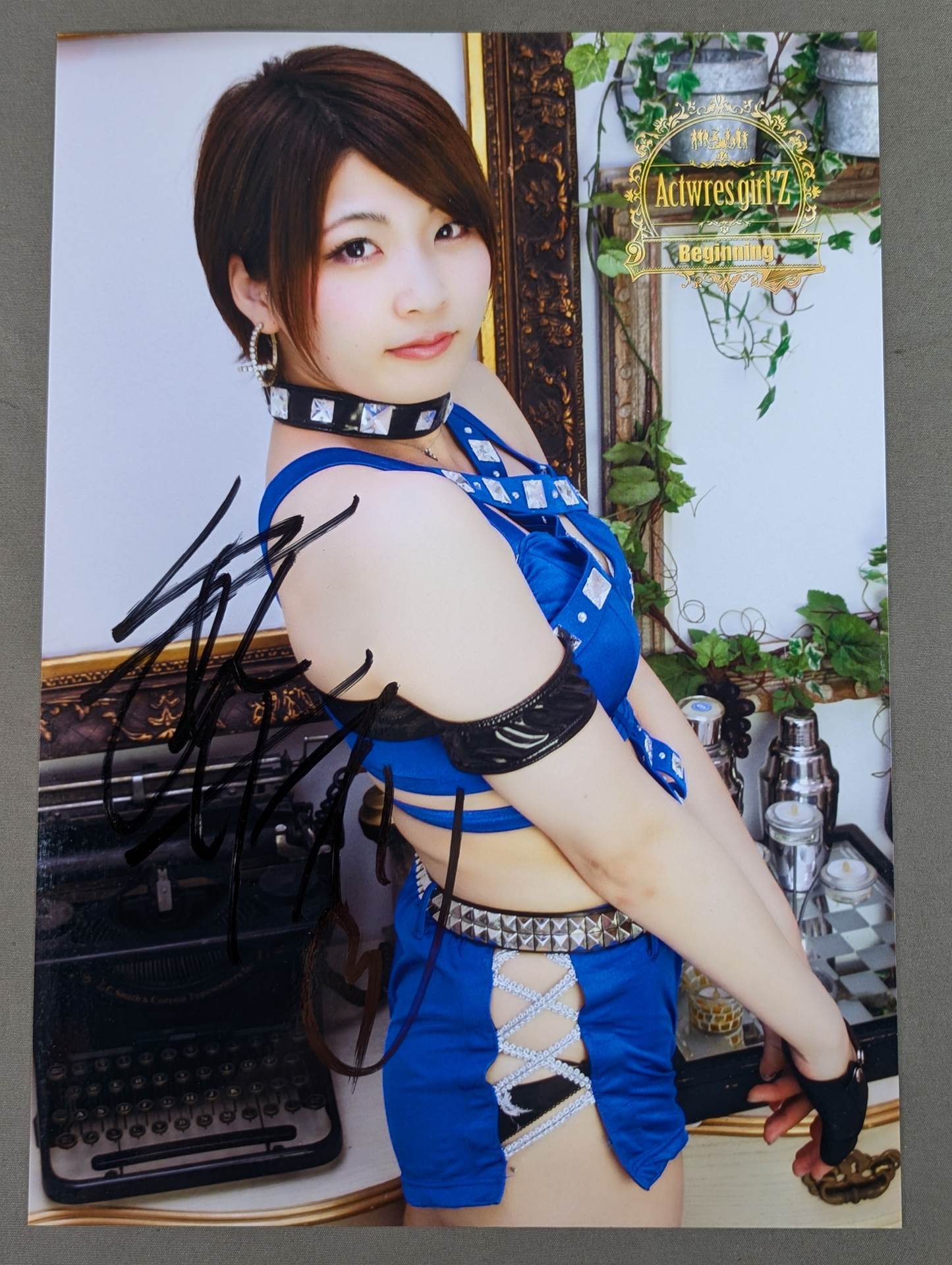 なつぽい 安納サオリ 横浜アリーナ お渡し会限定 ポートレート 直筆サイン入り なつぽい 安納サオリ 横浜アリーナ お渡し会限定 ポートレート