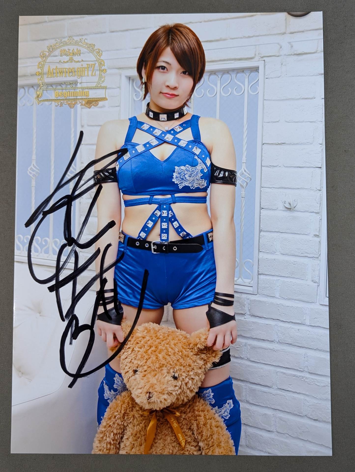 なつぽい 安納サオリ 横浜アリーナ お渡し会限定 ポートレート 直筆サイン入り 4/27 お渡し会情報】横浜アリーナにて岩谷麻優選手・AZM選手