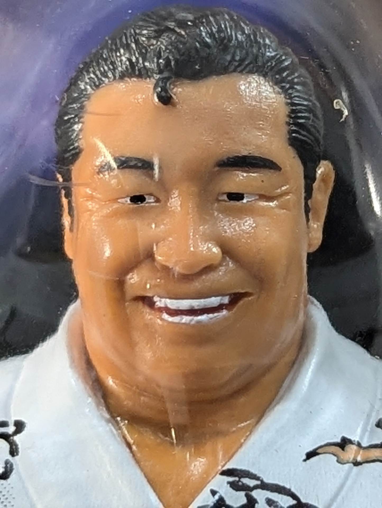 Rikidozan (white gown)