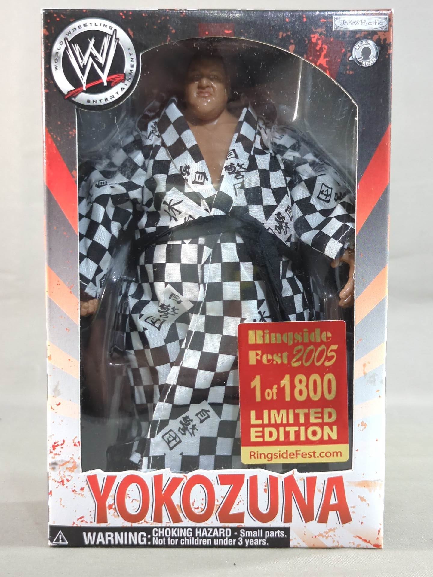 WWE ヨコヅナ　フィギュア Ringside Fest 1800個限定 Yokozuna (Black Tights) - WWE From the Vault Ringside