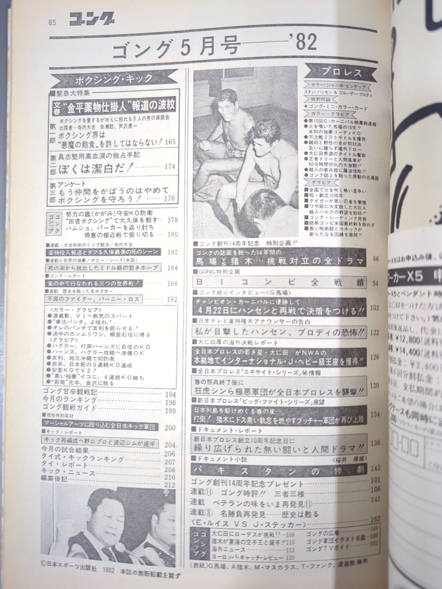 月刊ゴングVol.15 No.5