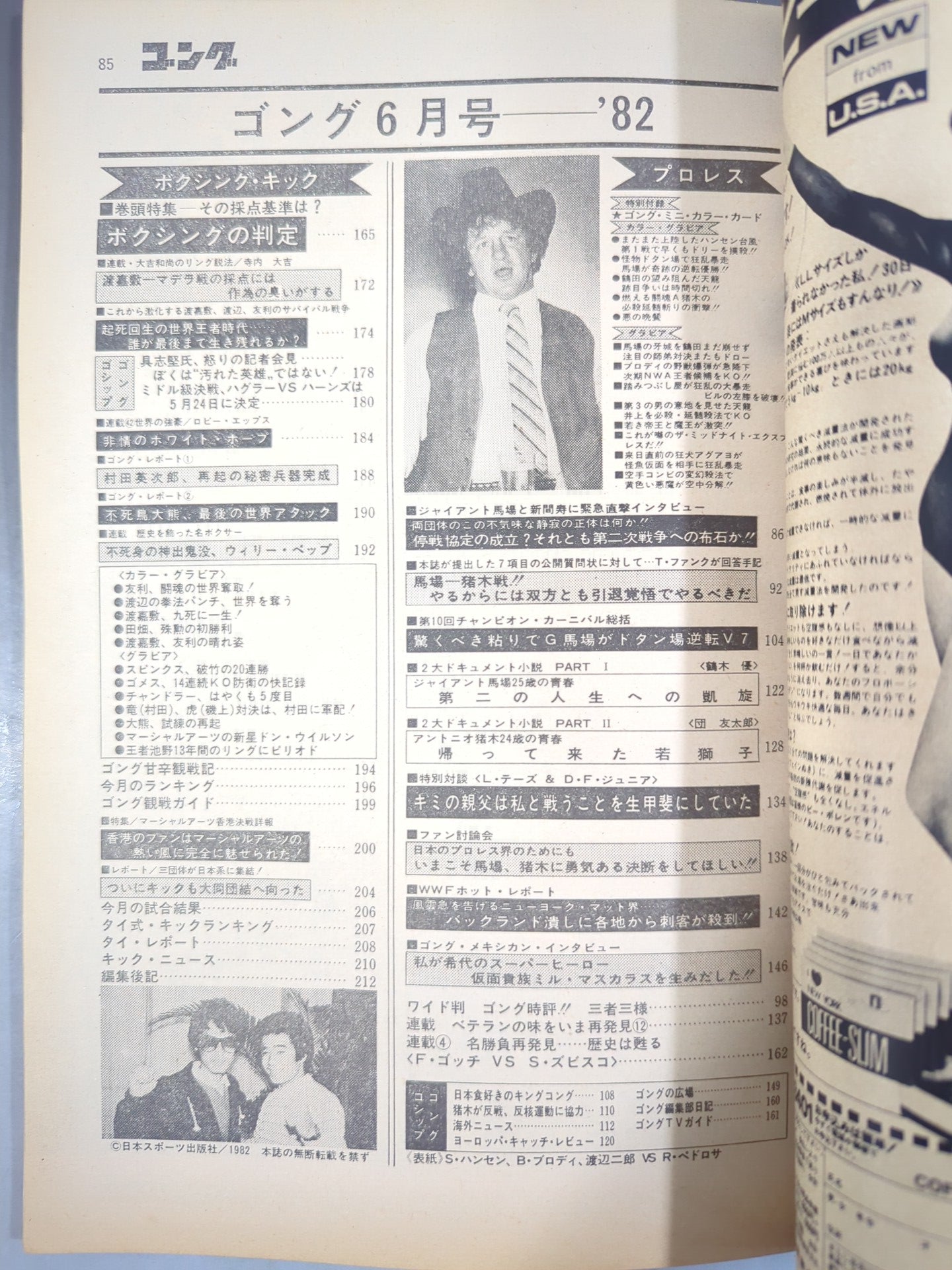 月刊ゴングVol.15 No.6