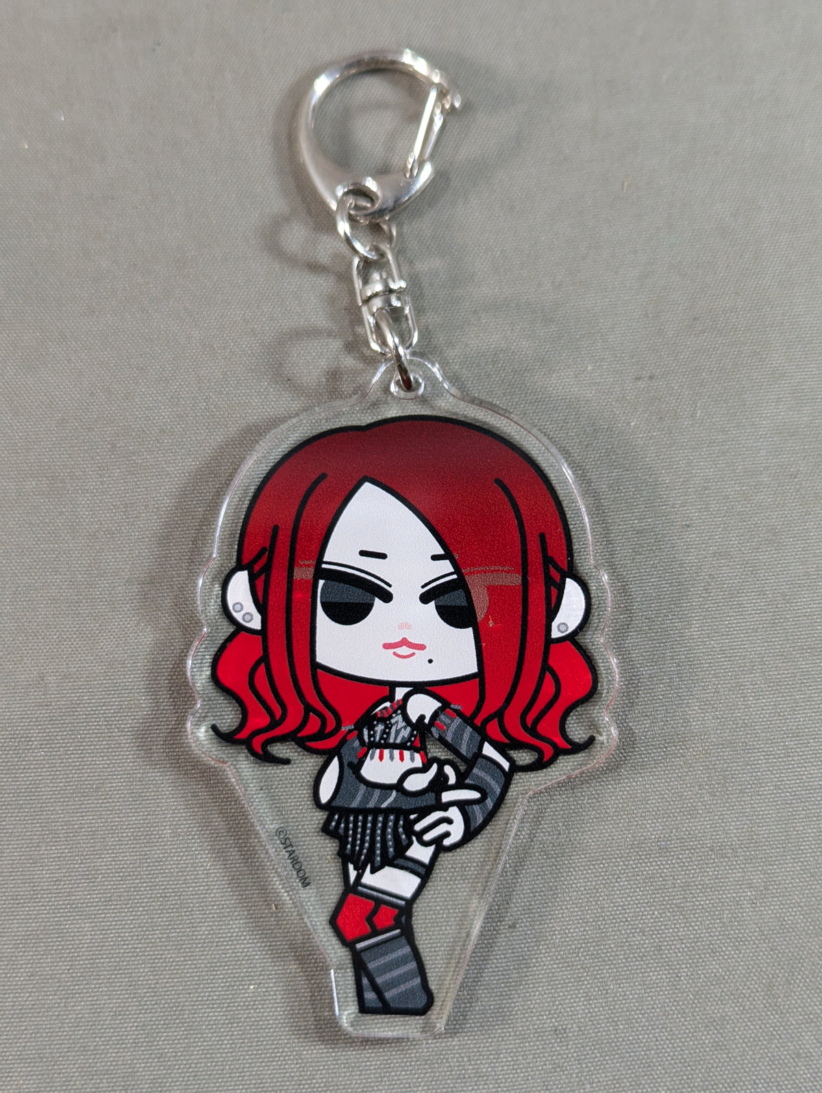Utami Hayashishita Trading Acrylic Mini MANGA Keychain