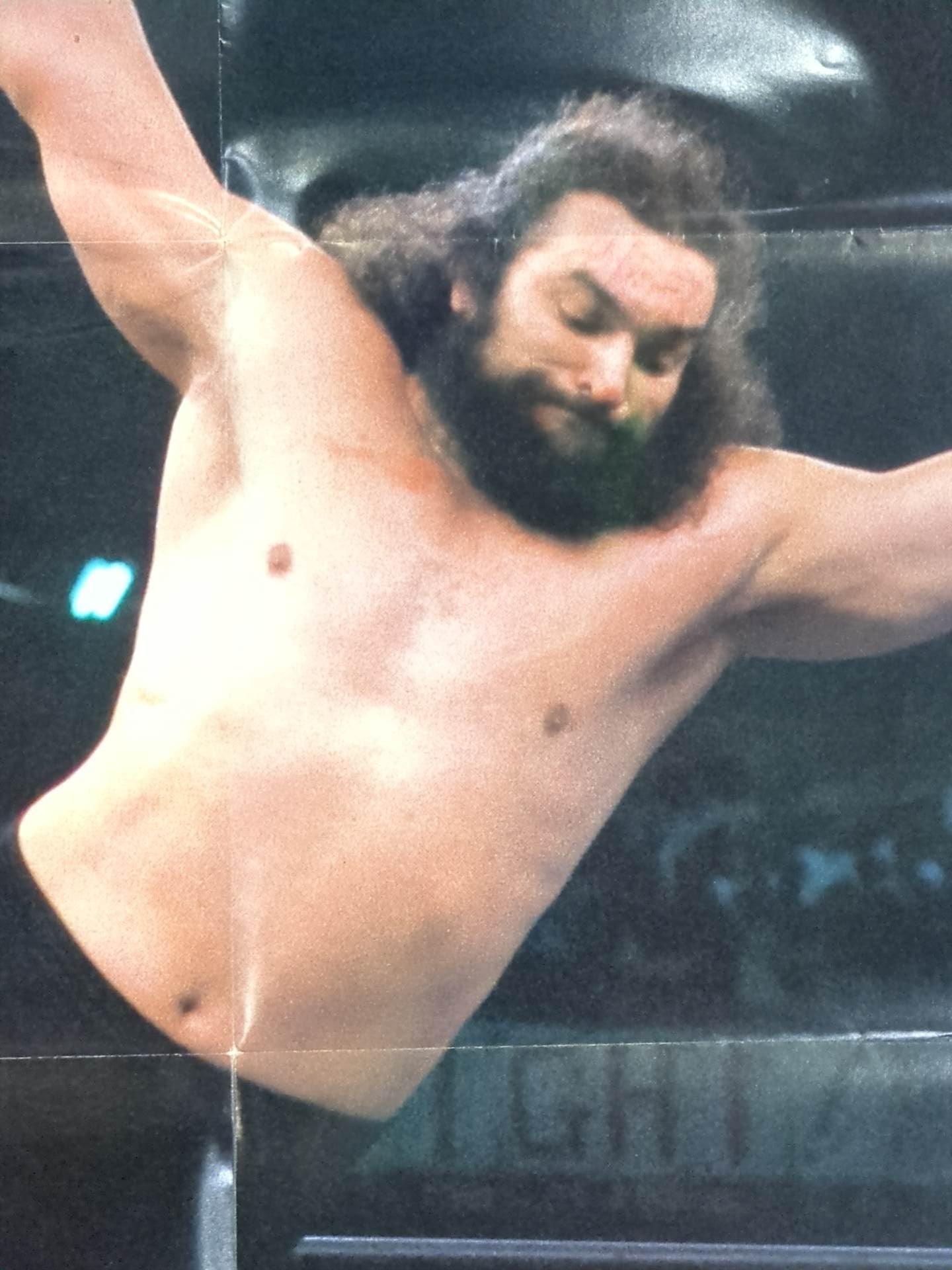 ブルーザー・ブロディ 雑誌付録ポスター