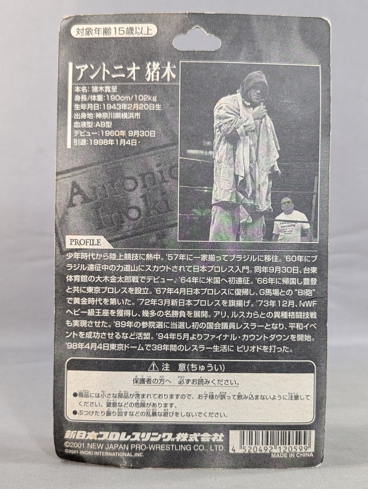 Antonio Inoki (Homeless in Life)