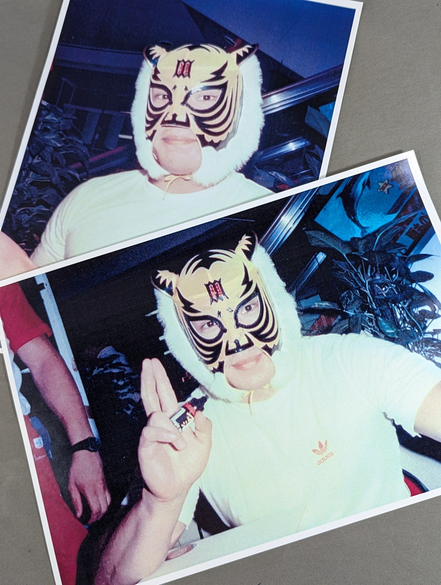 First Tiger Mask Large format photo set of 2