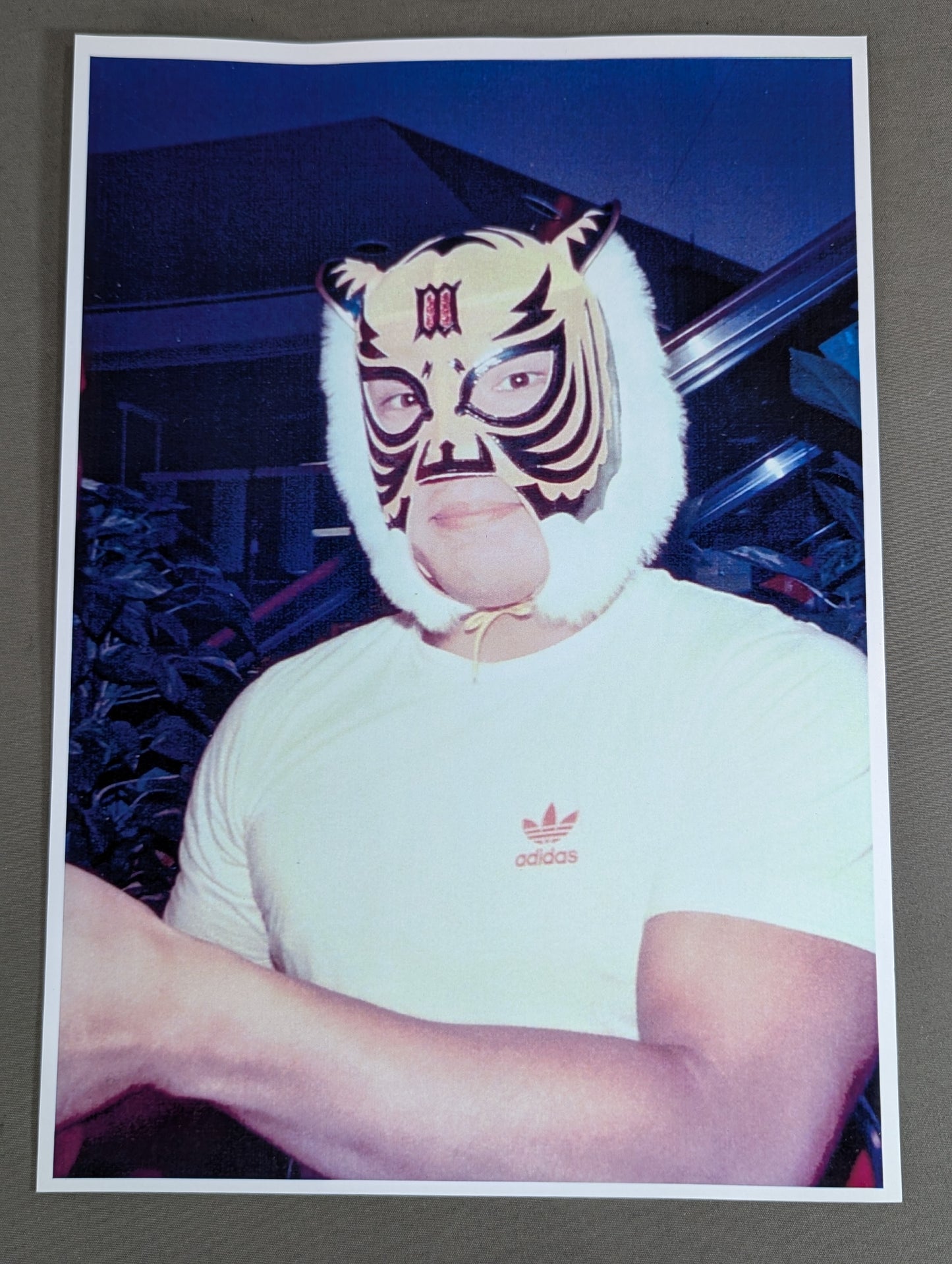 First Tiger Mask Large format photo set of 2