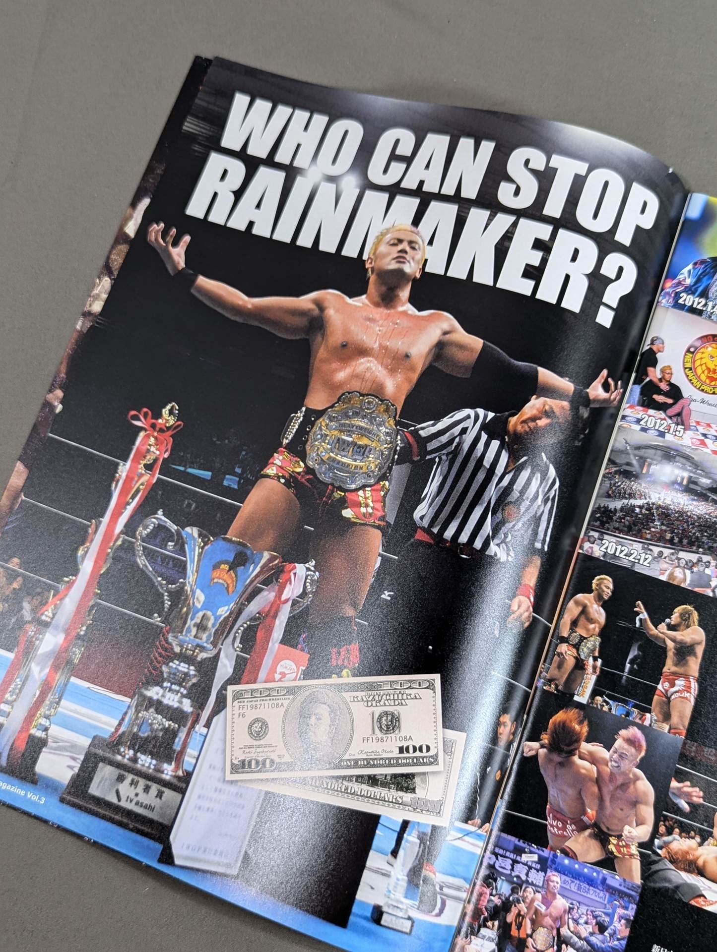 ★NJC Finals ★ NJPW OFFICIAL MAGAZINE 2012 Vol.3