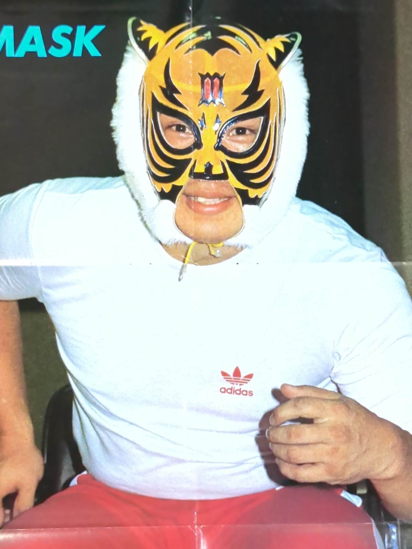 The first Tiger Mask Magazine Appendix Poster