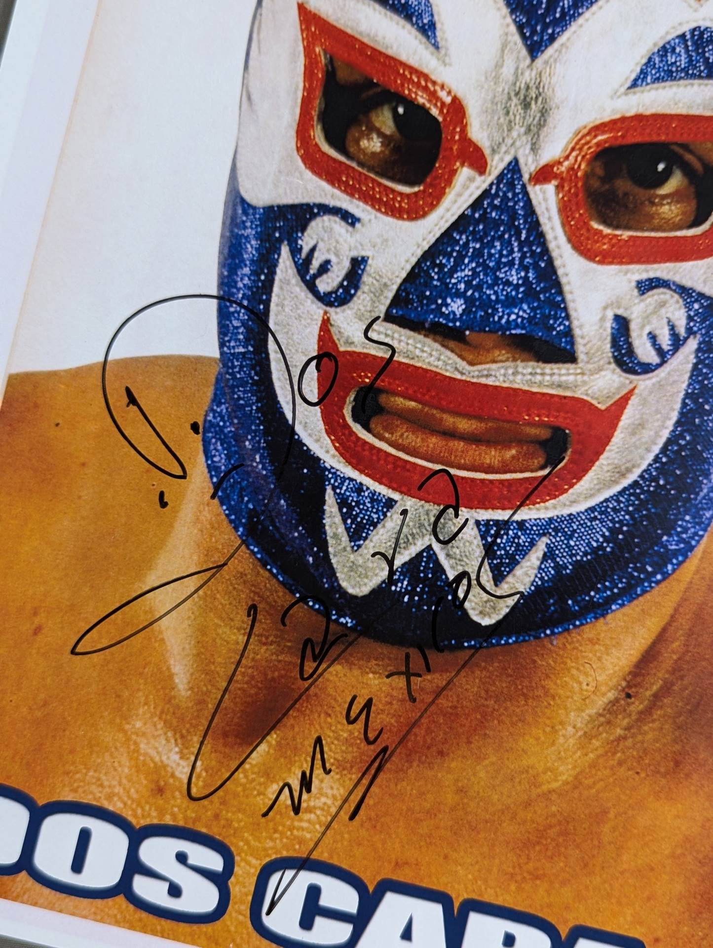 Dos Caras hand signed autograph Pro-Photo (B-4)