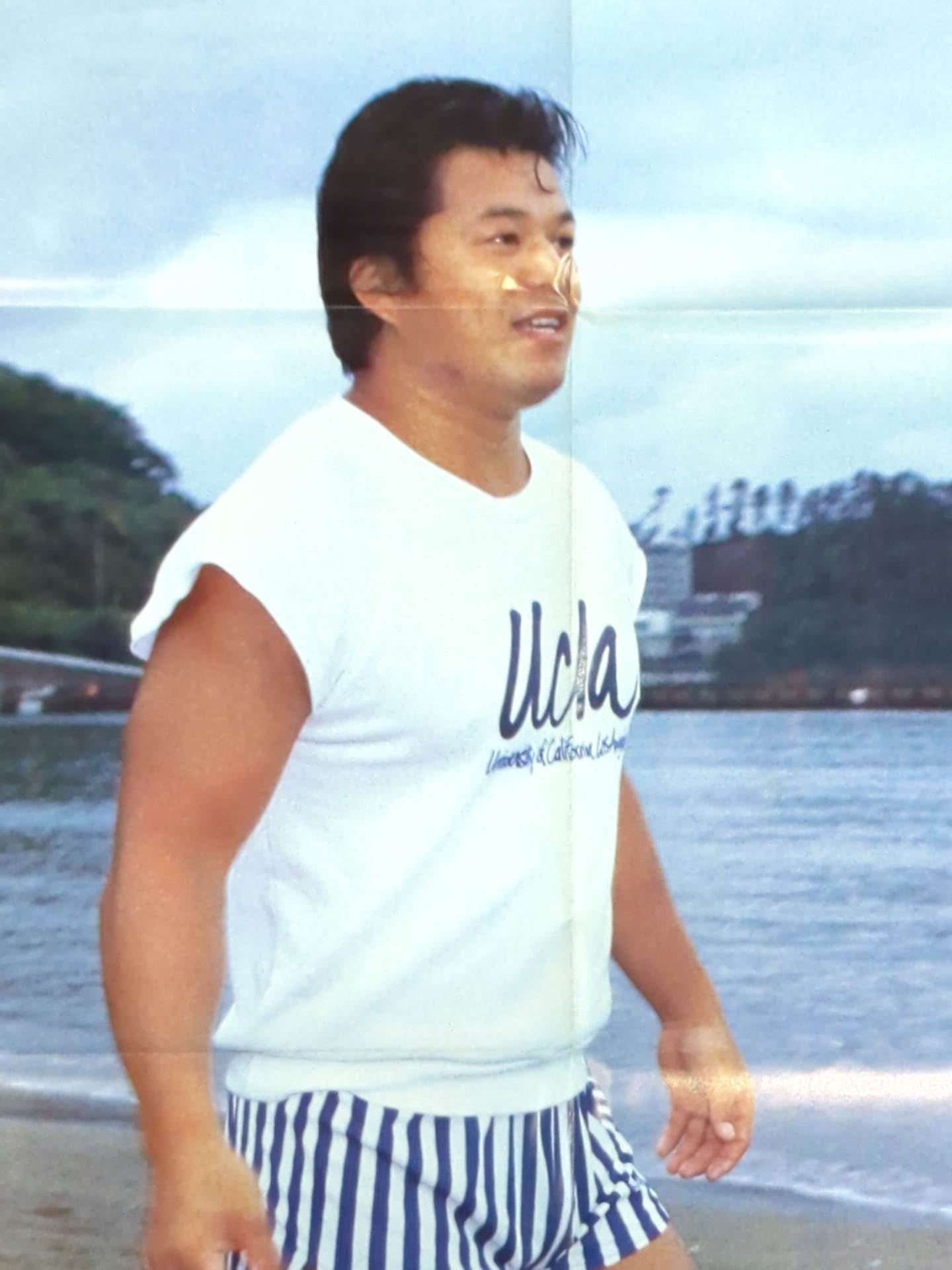 藤波辰巳 雑誌付録ポスター