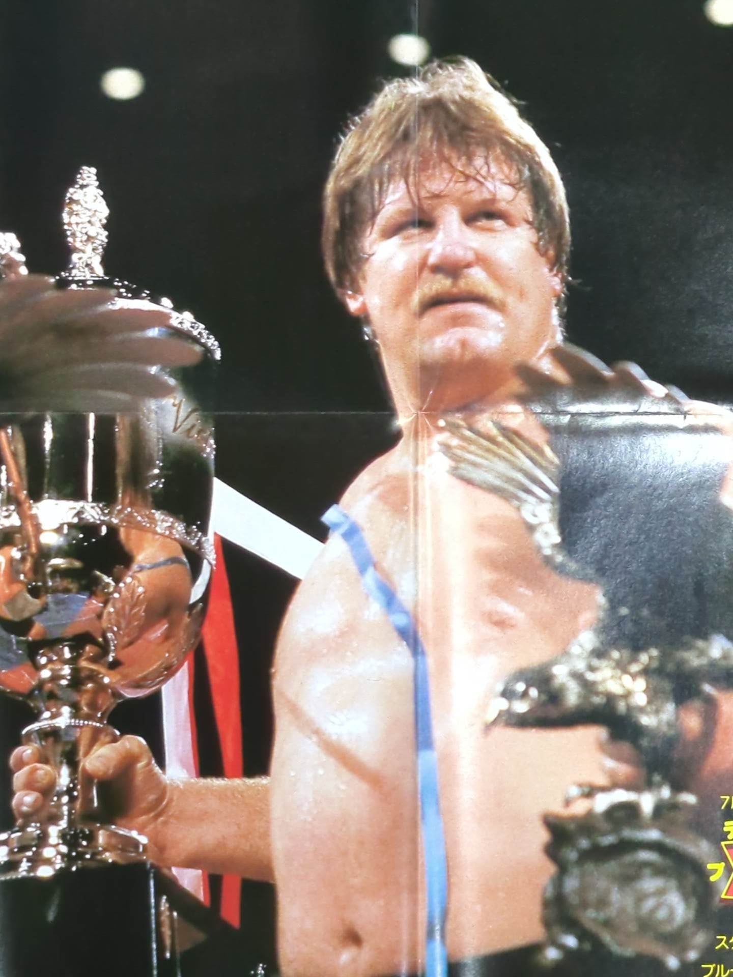 ★ Super Beast Duo ★ Stan Hansen & Bruiser Brody Magazine Appendix Poster