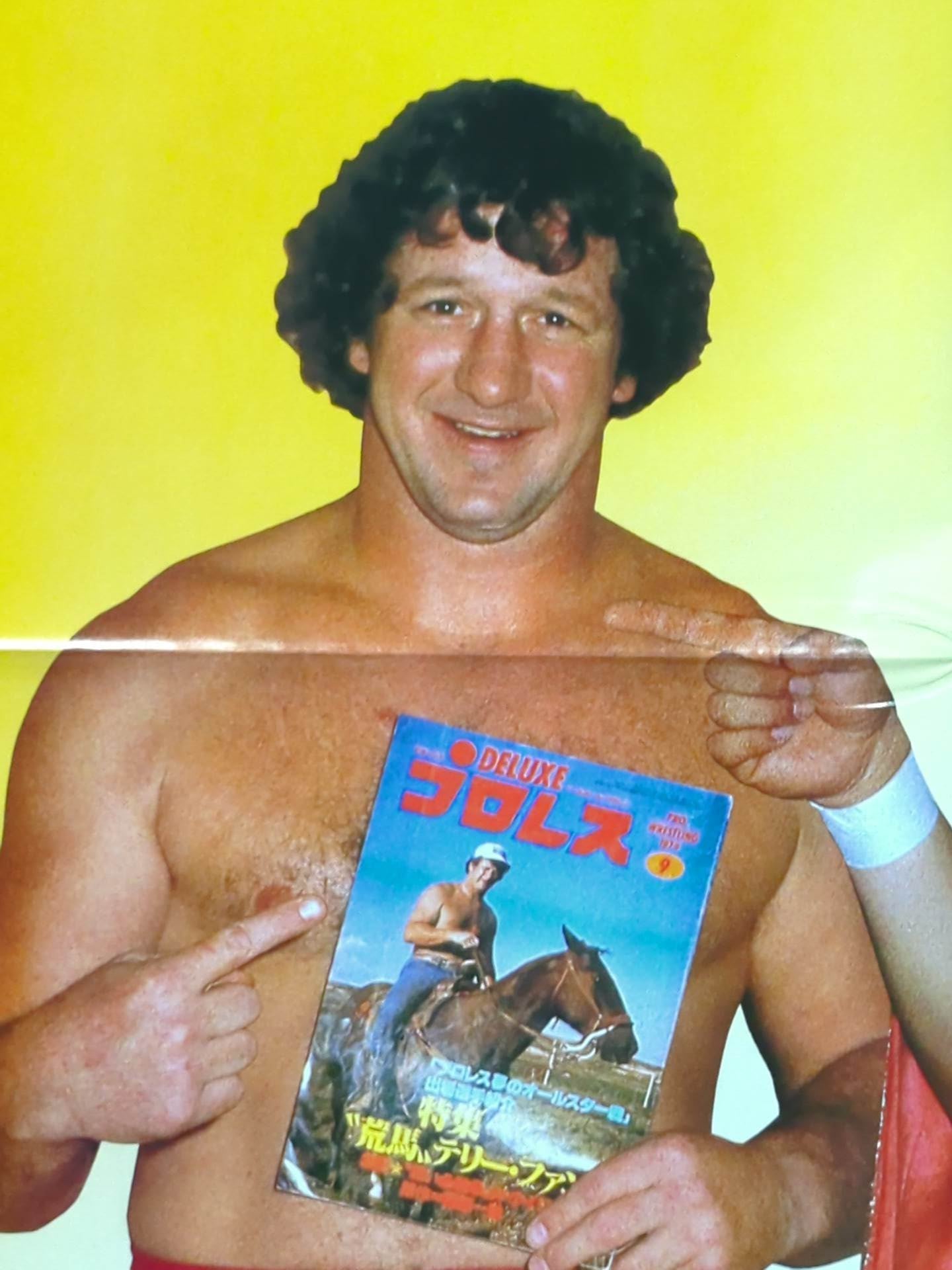The Original Tiger Mask & Terry Funk Magazine Appendix Poster