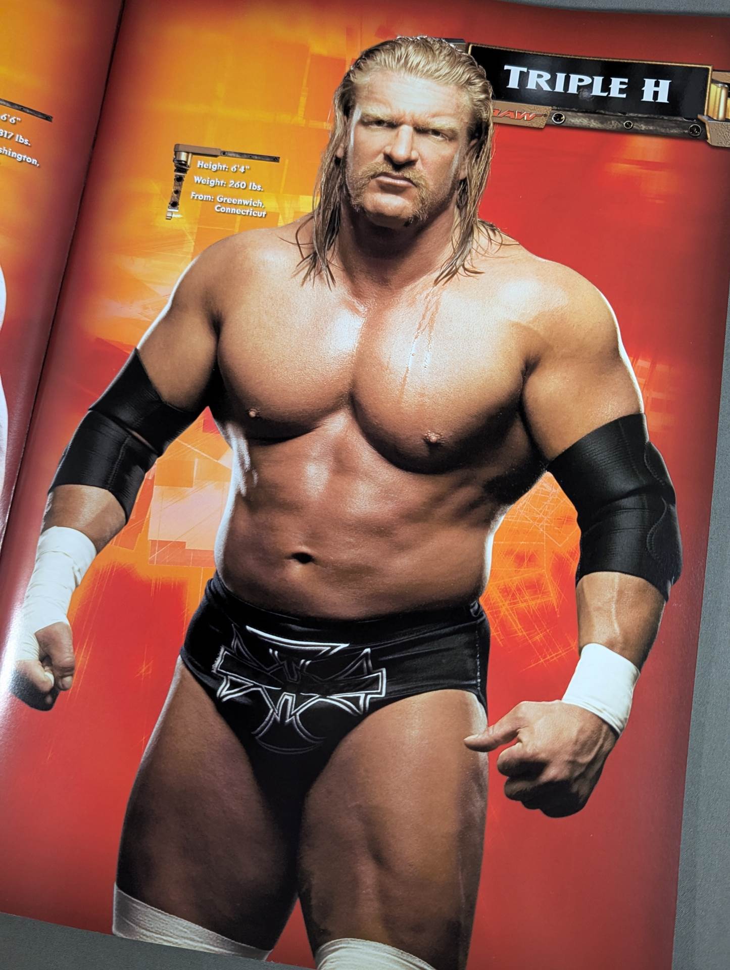 WWE SUPERSHOW OFFICIAL SOUVENIR PROGRAM 2005