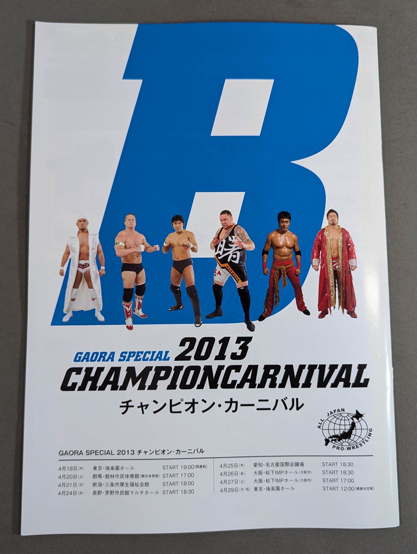 ★優勝決定戦★ 2013チャンピオン・カーニバル