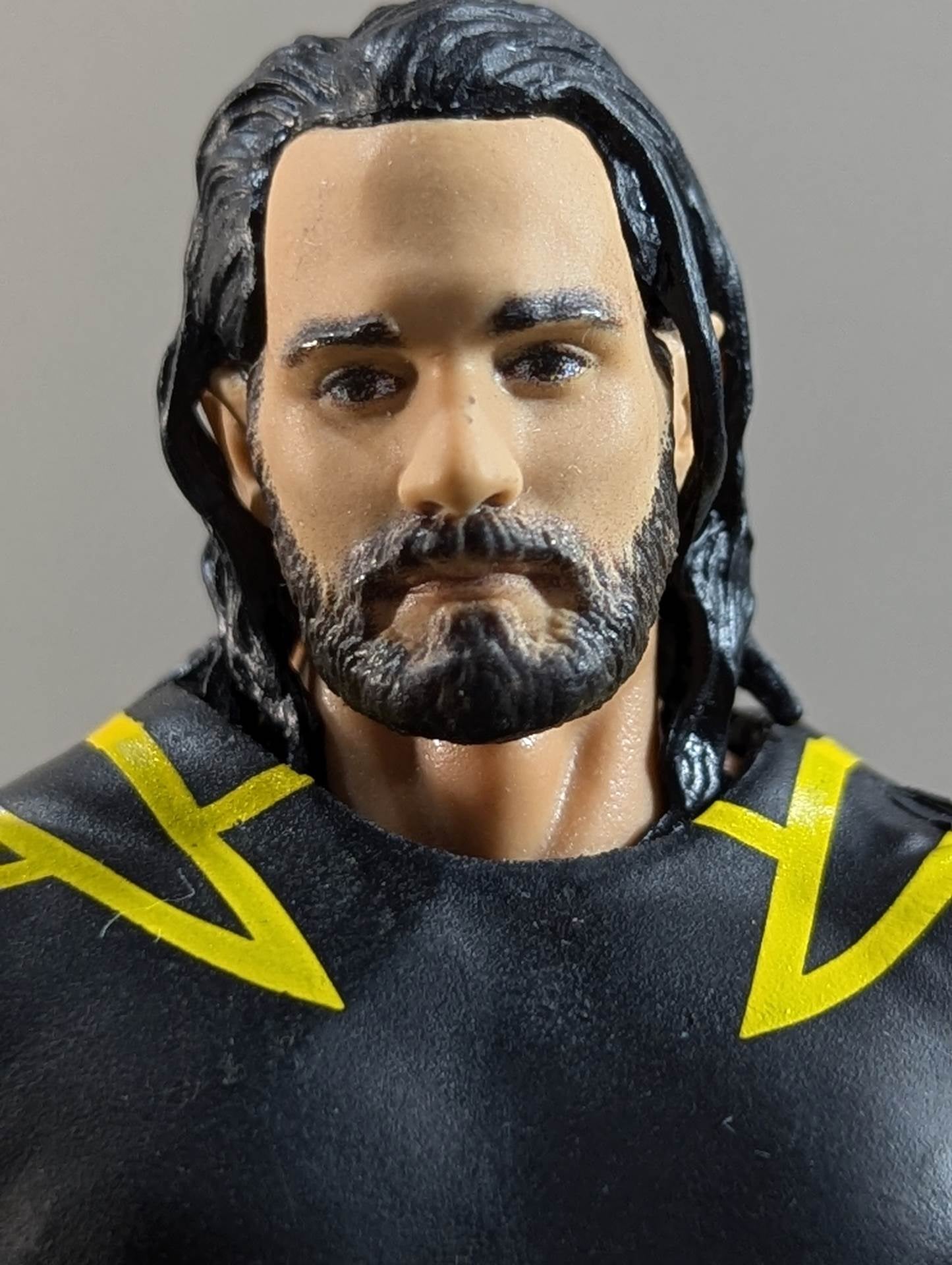 Seth Rollins (Black×Yellow Line Costume)