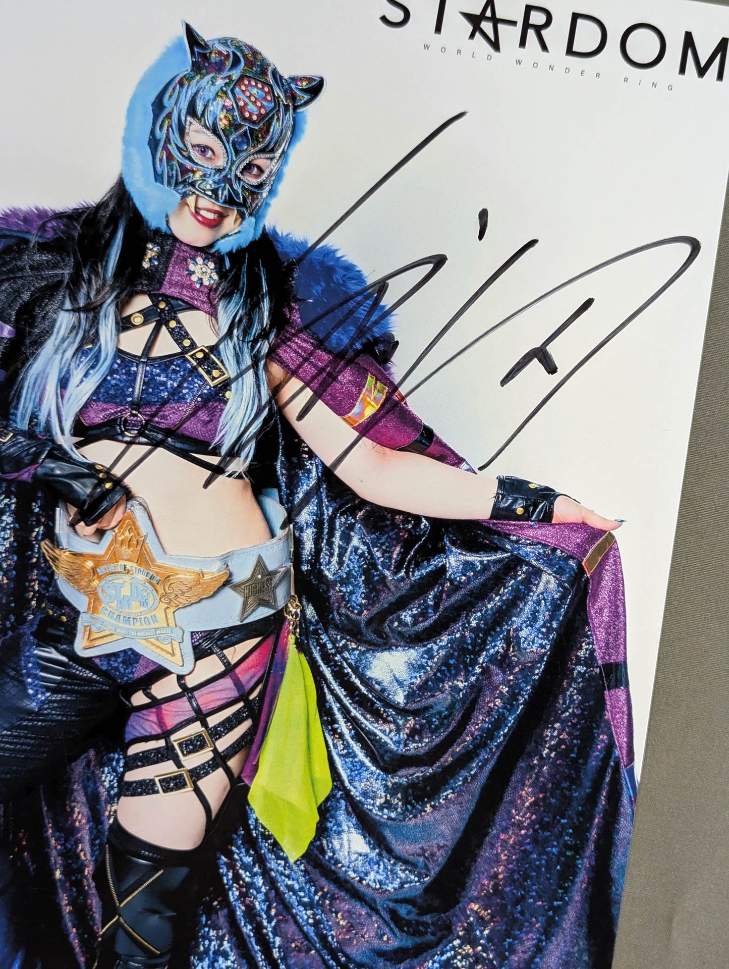 STARLIGHT KID hand signed autograph Starda Pro-Photo (C-2)