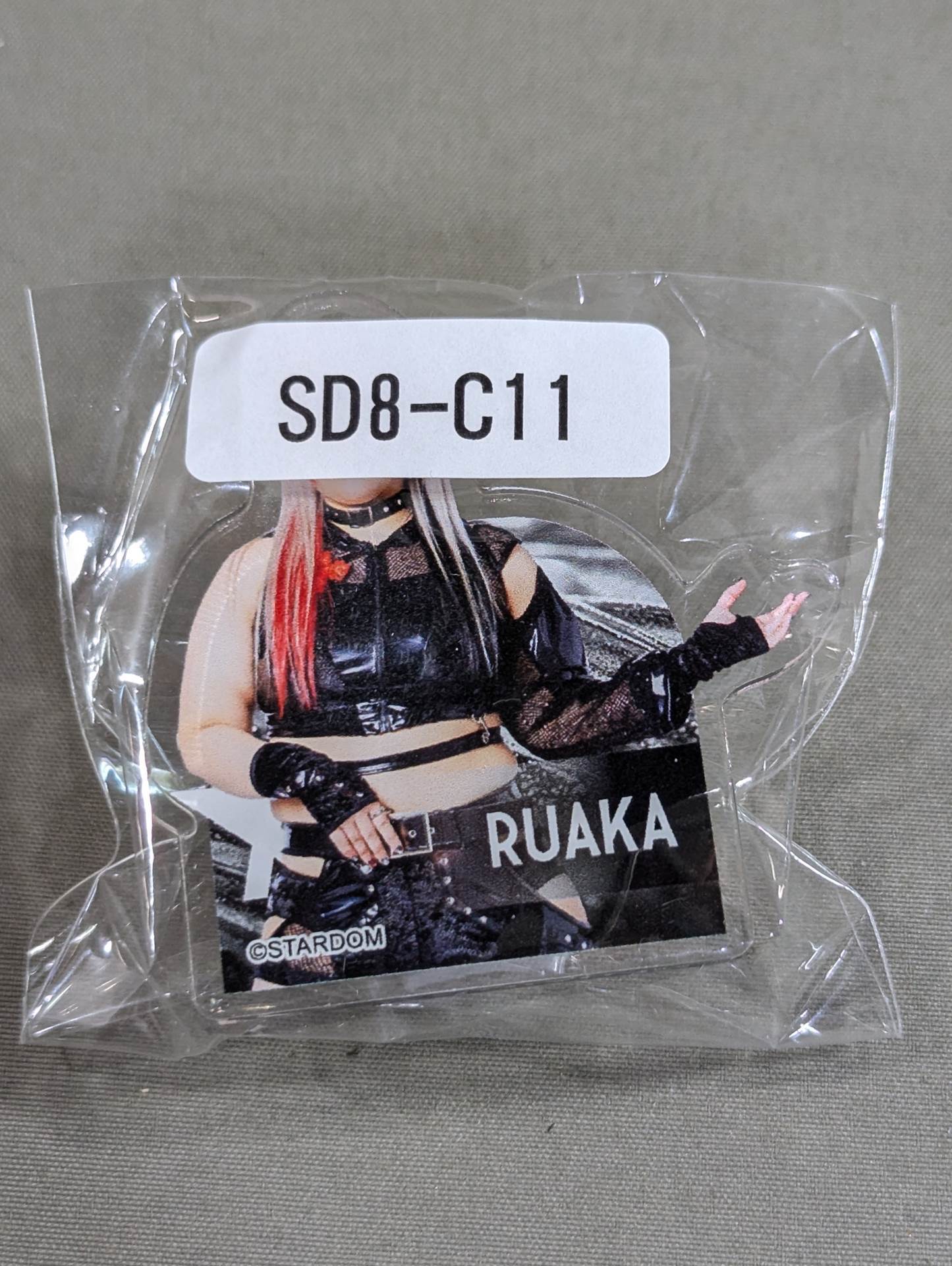 RUAKA STARDOM× Webpong Rotary Acrylic Clip