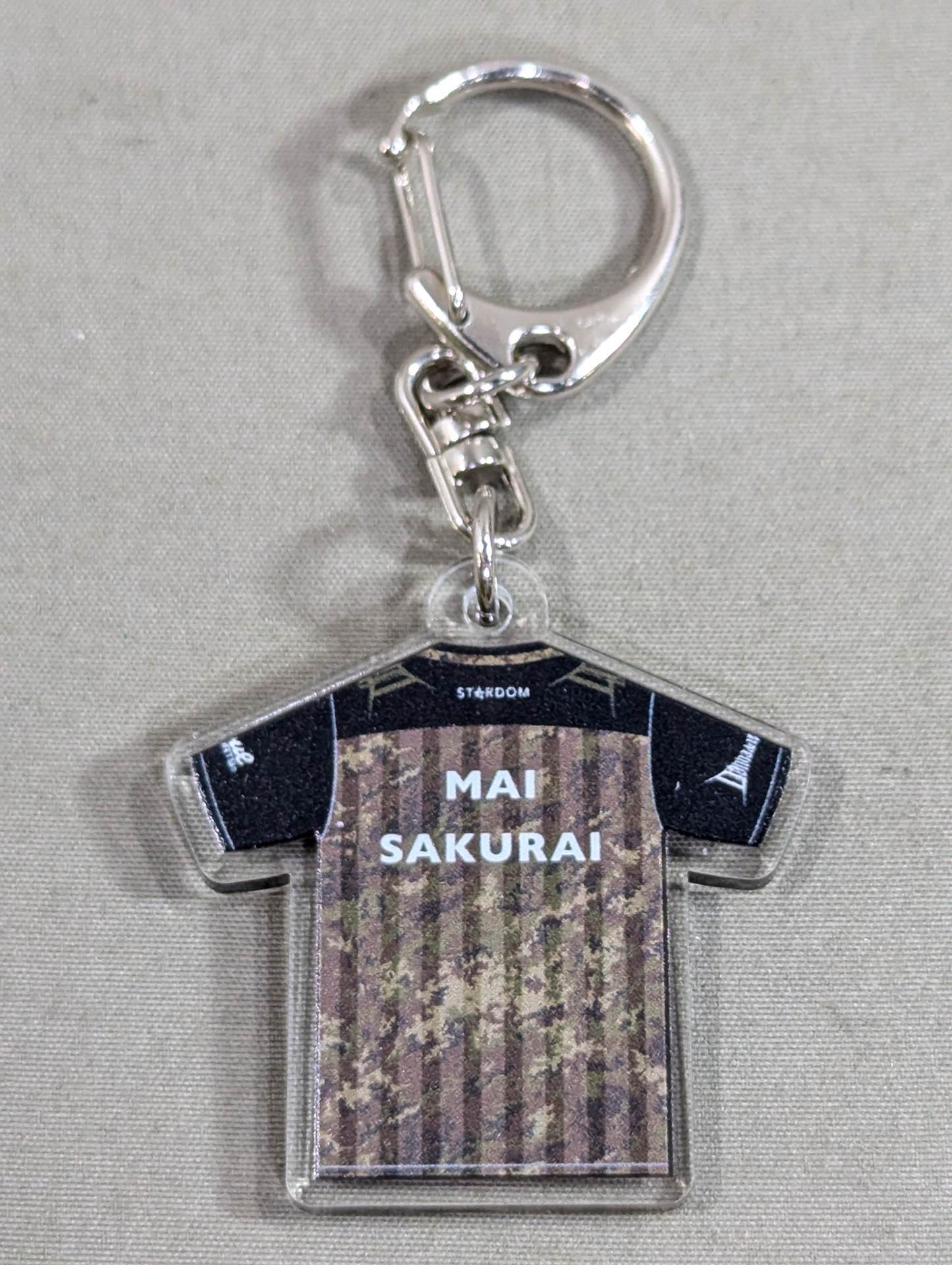 ★STARDOM×TOWER RECORDS★ MAI SAKURAI T-Shirt Acrylic Keychain