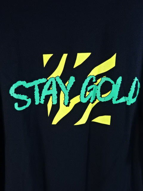 YOSHI-HASHI STAY GOLD BISHAMON Tシャツ