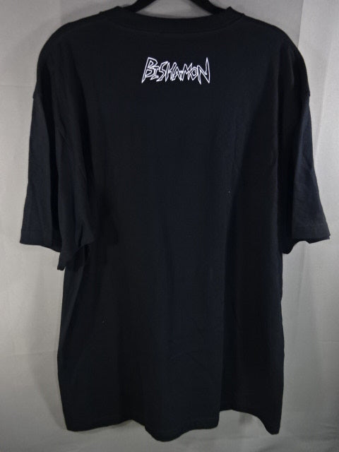 YOSHI-HASHI STAY GOLD BISHAMON Tシャツ