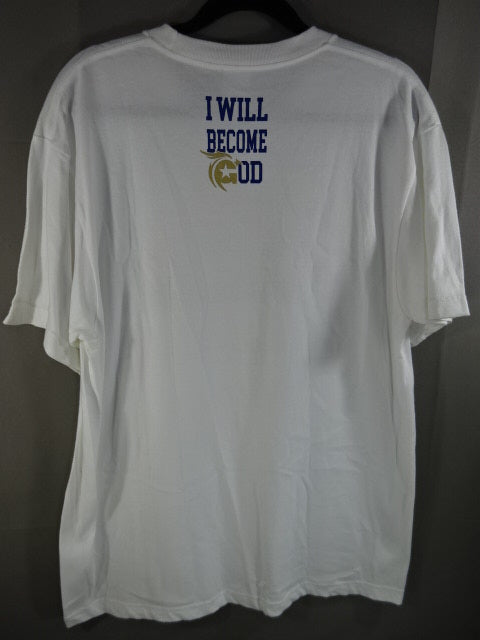 飯伏幸太 I will become God Tシャツ(ホワイト)