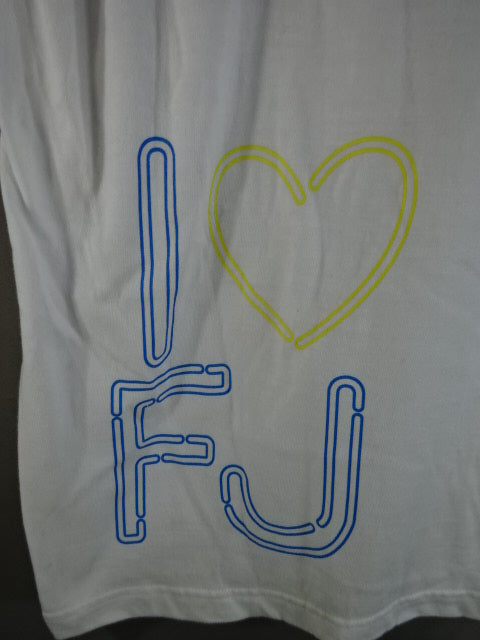 ジュース&フィンレー I LOVE FJ Tシャツ(ホワイト)