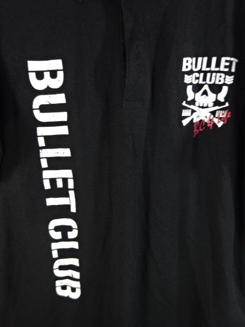 BULLET CLUB ポロシャツ①(ブラック)
