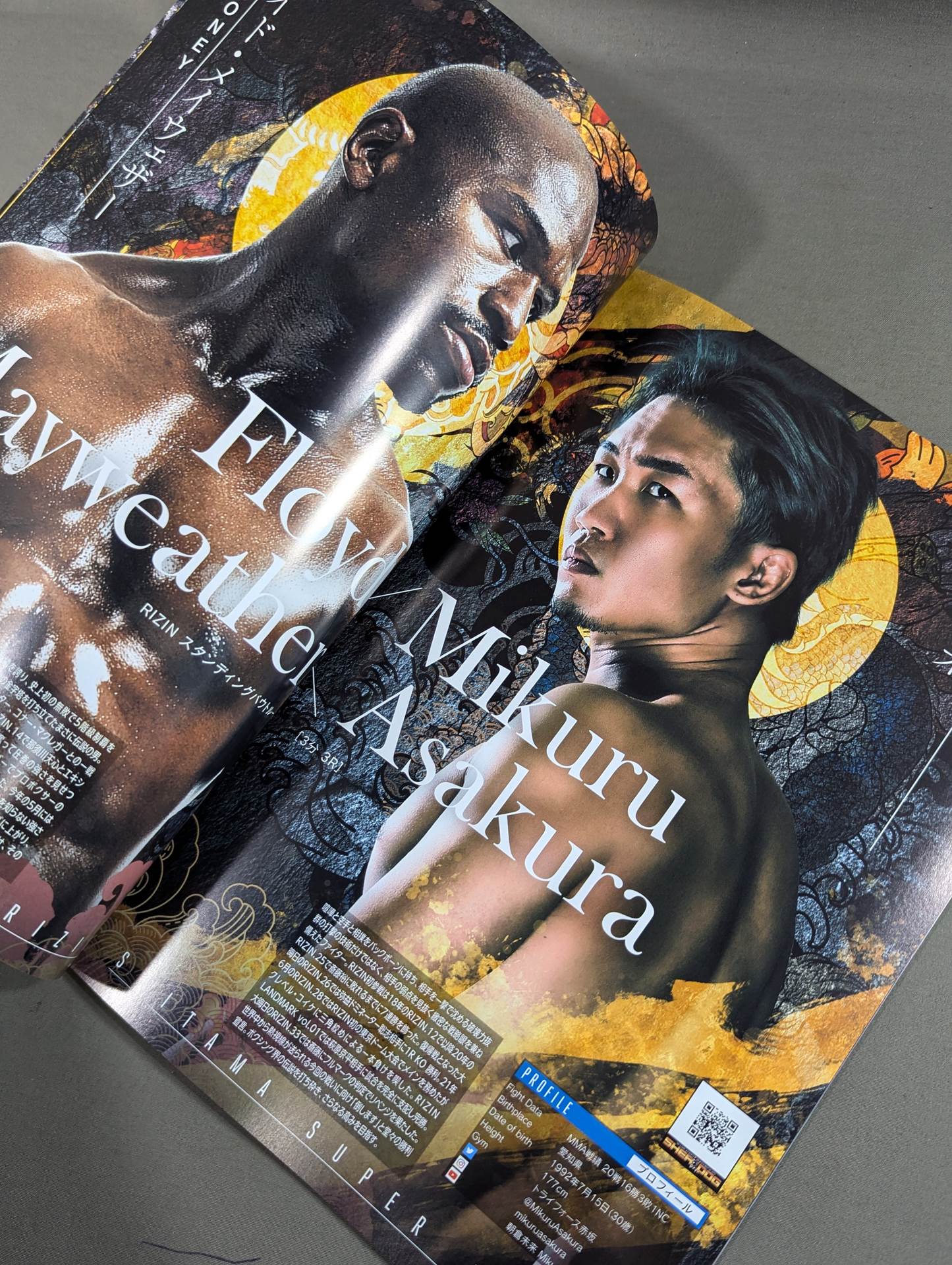 ★ Mikuru Asakura vs Mayweather★ Super RIZIN / RIZIN.38