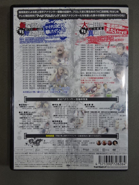 ワールドプロレスリング ★実況アナウンサー2大受難史★ 飯塚vs野上 大仁田vs真鍋