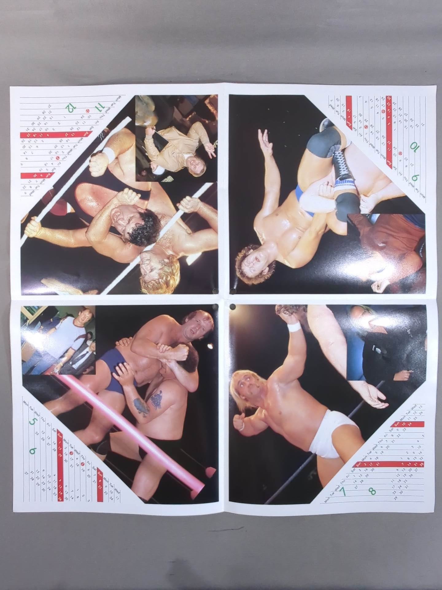 '83 Big Wrestler Calendar