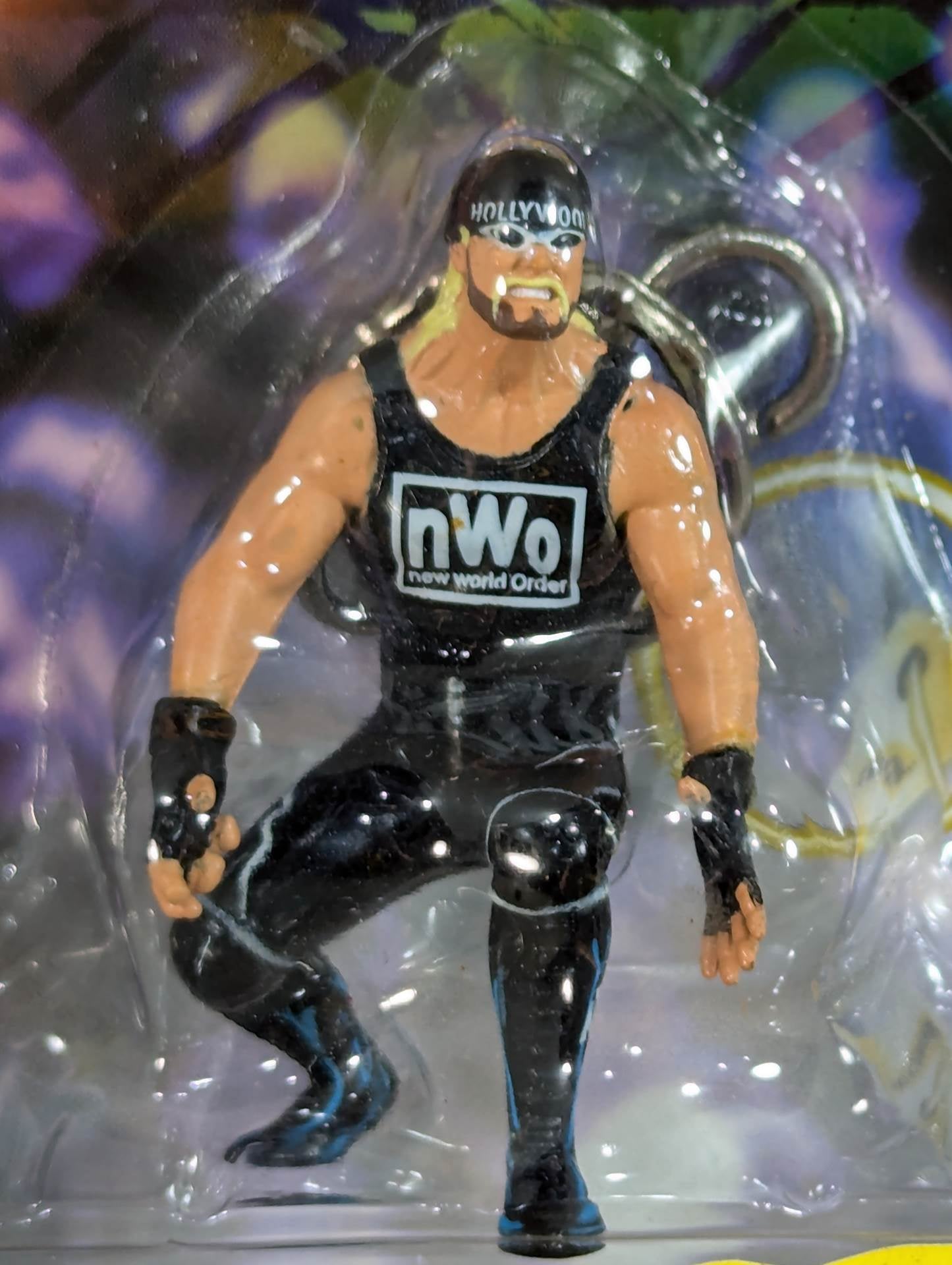 ★WCW×nWo★ Hollywood Hulk Hogan KEY CHAIN WRESTLERS (1998)
