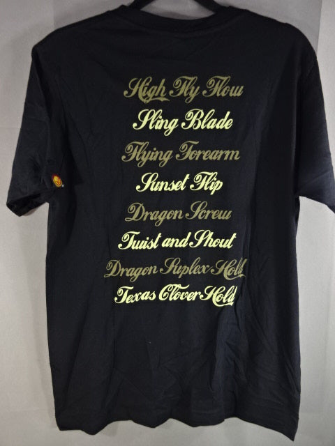 【直筆サイン入り】棚橋弘至 Go Ace Tシャツ①(ブラック)