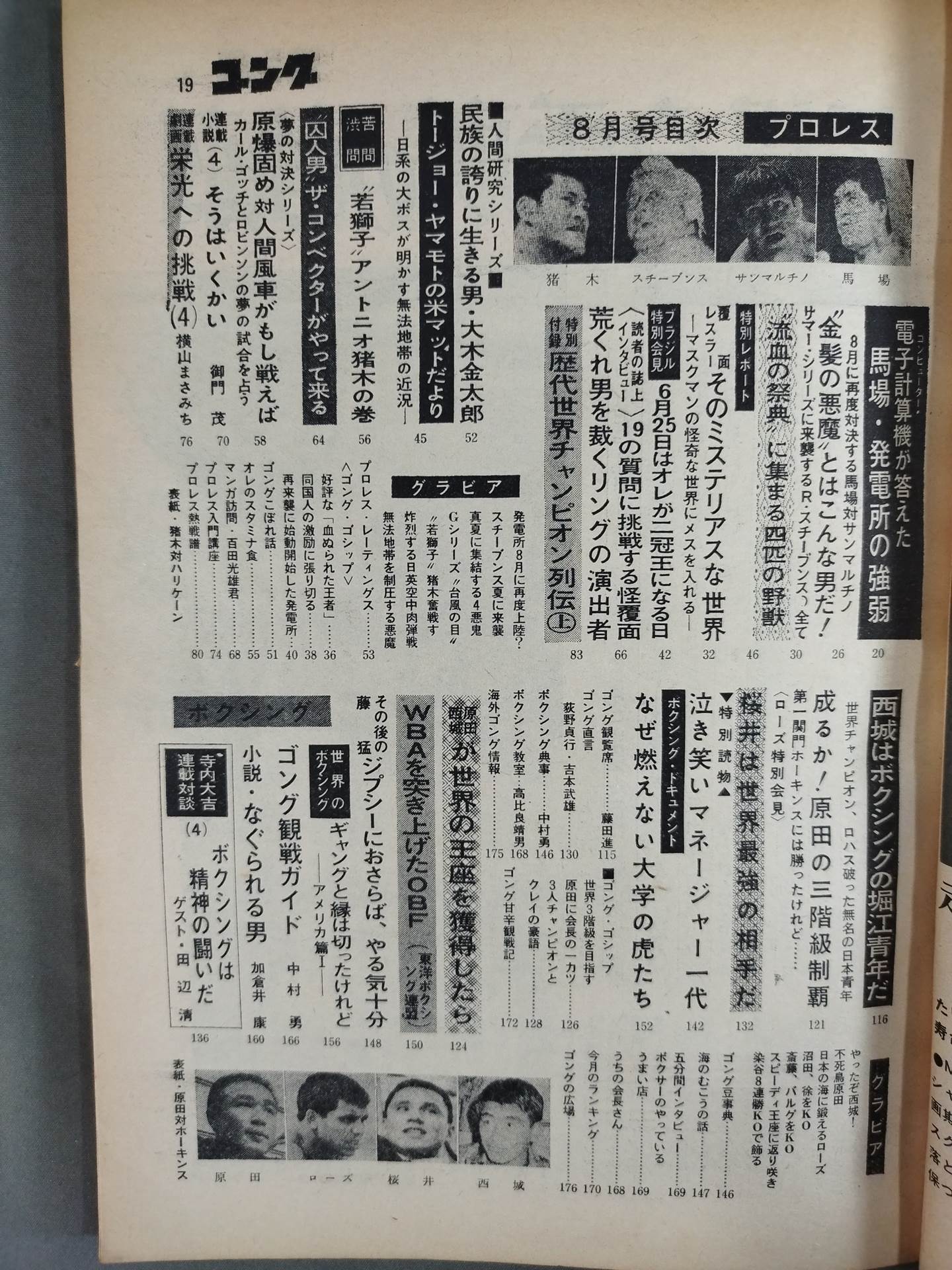 月刊ゴングVol.1 No.4