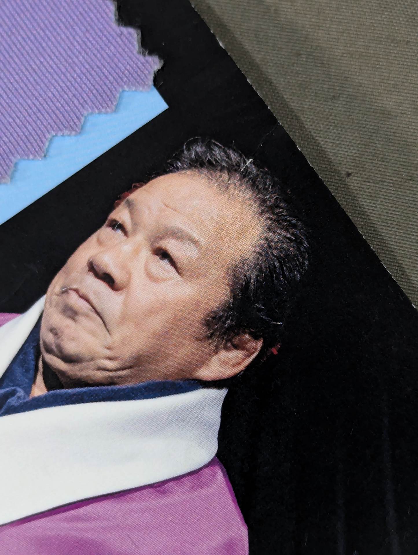 藤波辰爾 古希記念ガウンカード