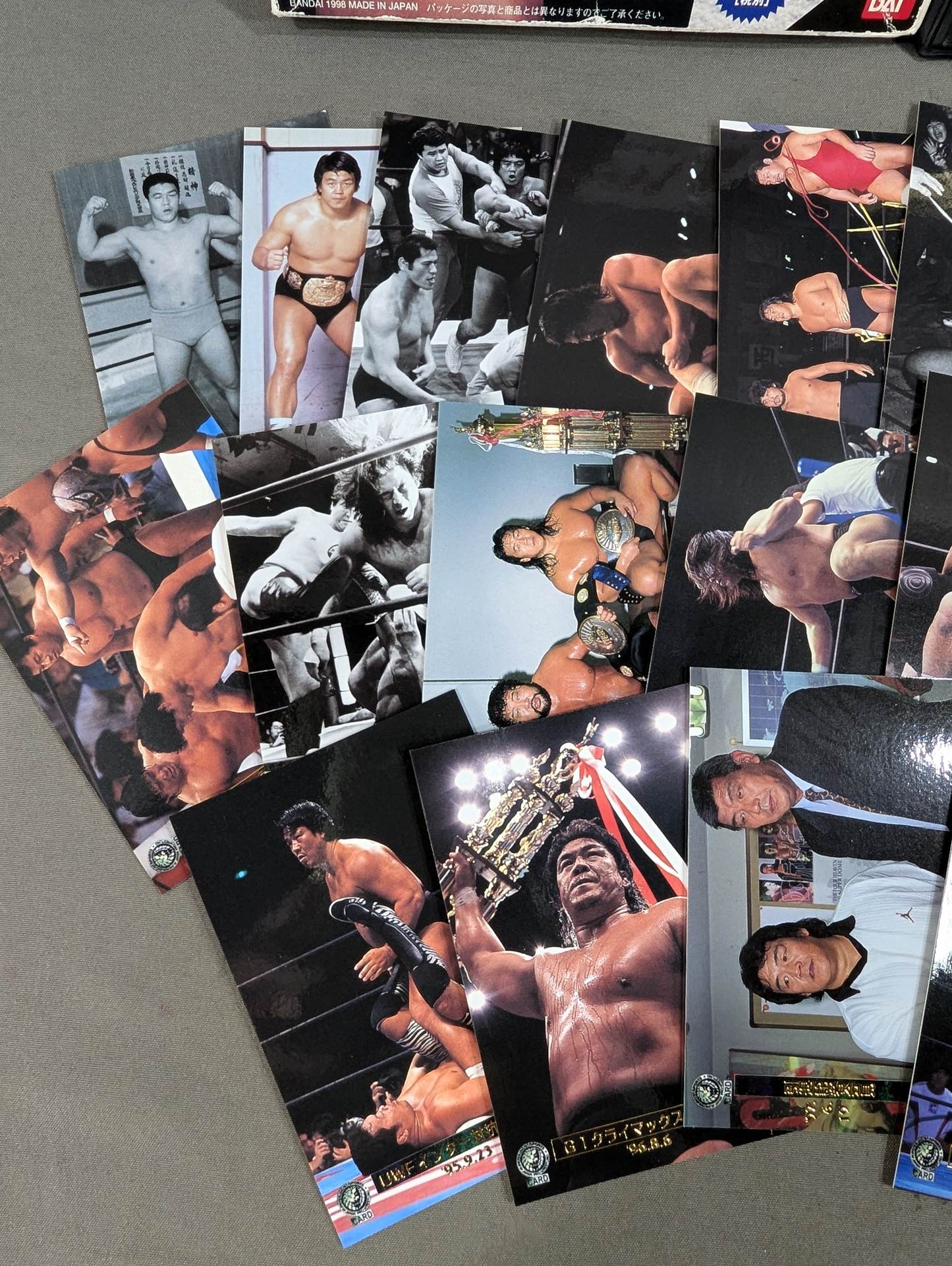 1998 Bandai Riki Choshu NJP Trading Card Special