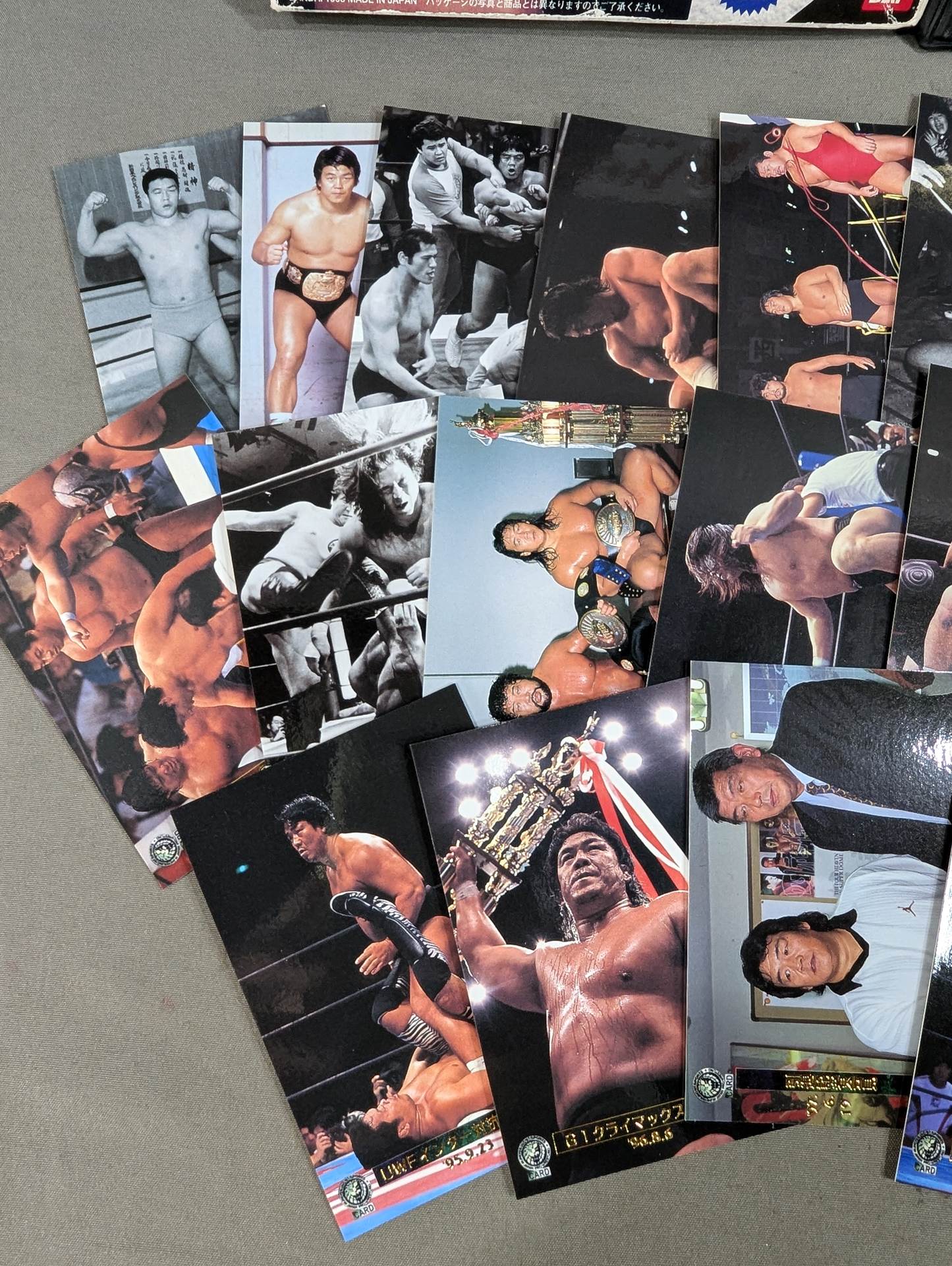 1998 Bandai Riki Choshu NJP Trading Card Special