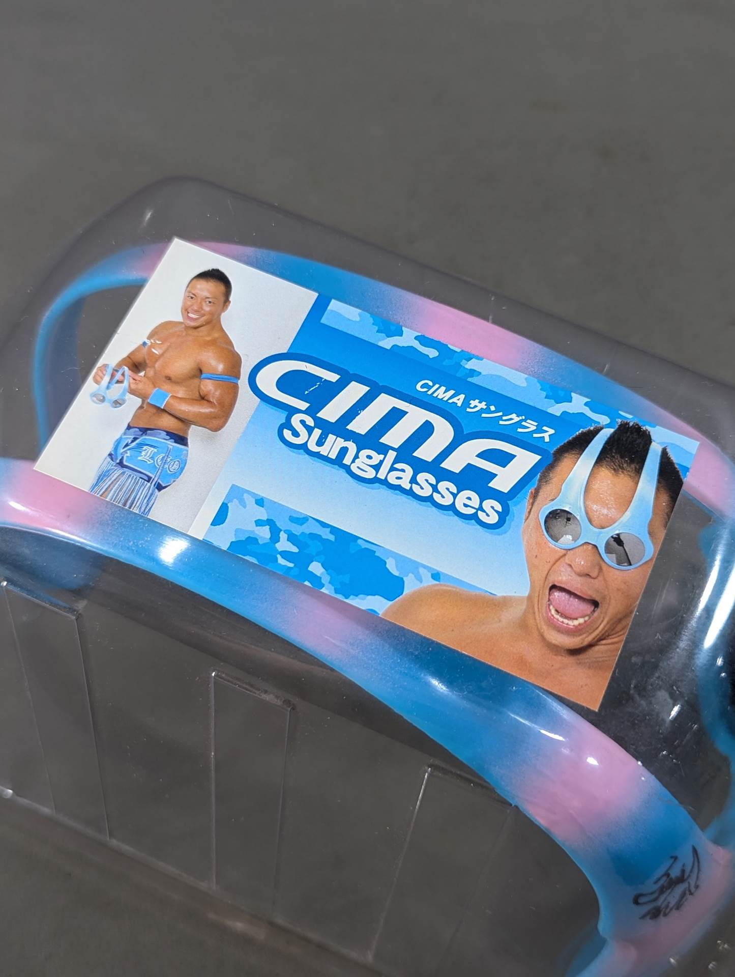 【hand signed autograph】 CIMA sunglasses