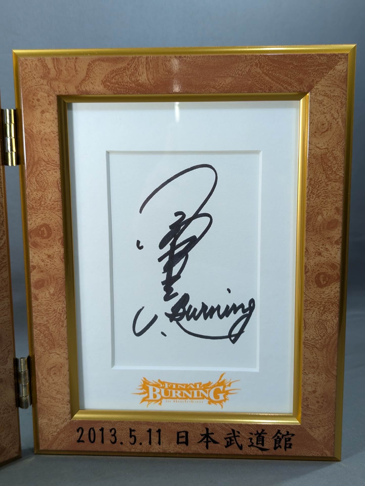 【Hand signed autograph 】Kenta Kobashi Retirement memorabilia