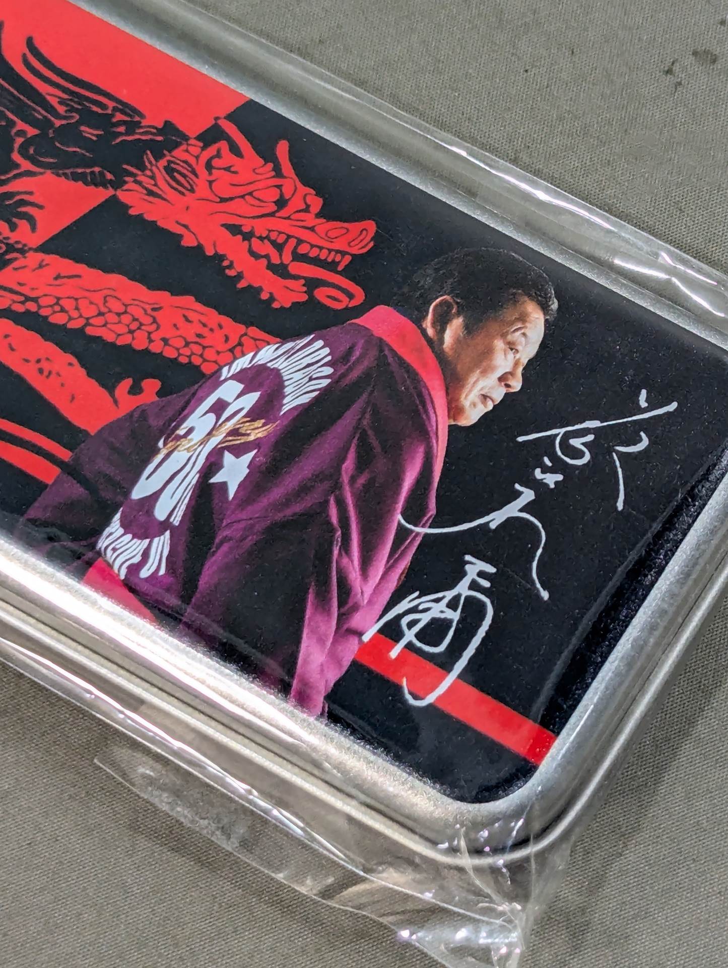 Tatsumi Fujinami 50th Anniversary Can Pencil Case