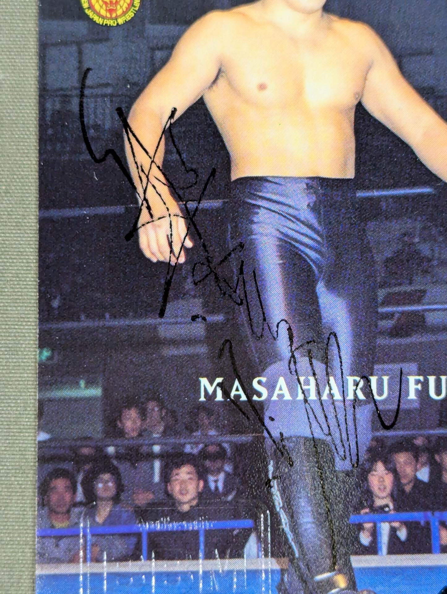 2002 BBM Yuji Funaki (Masakatsu Funaki ) Official autographed card