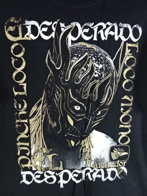 El Desperado × ROLLING CRADLE collaboration T-shirt (black×gold)