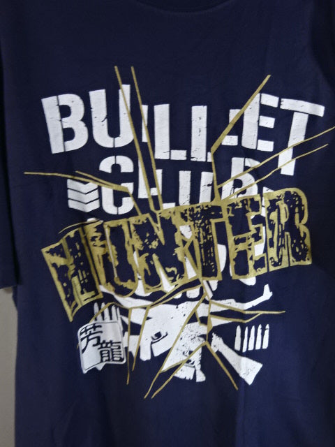 Yoshitatsu BULLET CLUB HUNTER T-Shirt (1) (Navy)