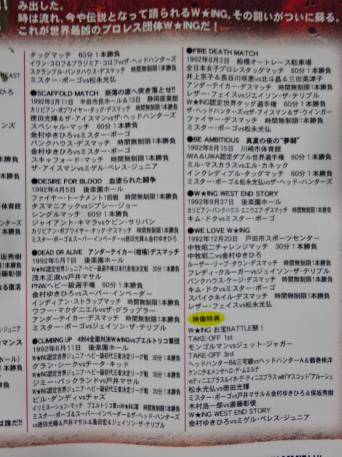 The Legend of W★ING VOL.1 Rhapsody of Violence