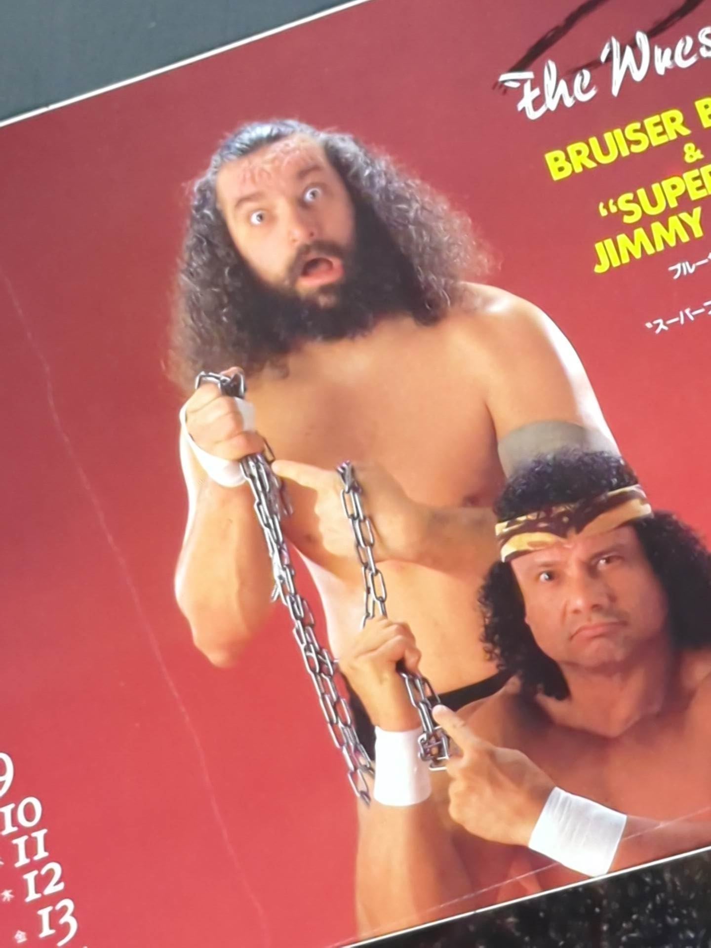 Bruiser Brody Magazine Appendix Pin-Up Set