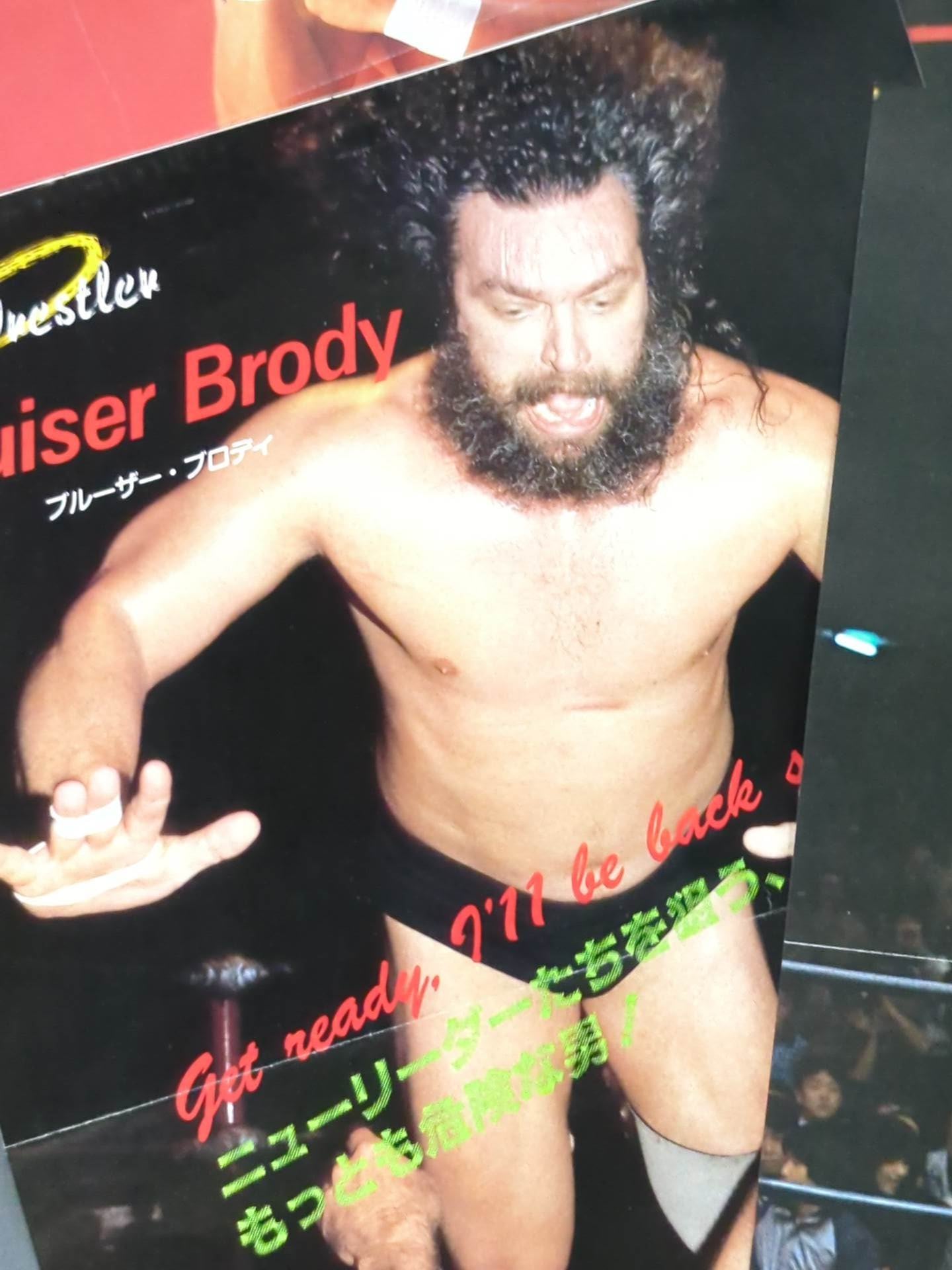 Bruiser Brody Magazine Appendix Pin-Up Set