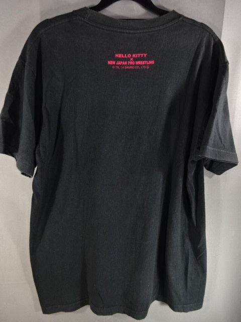 Hello Kitty ×New Japan Pro Wrestling Collaboration HELLO KITTY meets Lion-mark T-Shirt